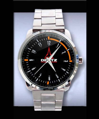 New Design Deutz Manufacturers Logo On Sport Metal Watch