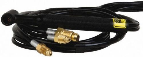 Esab heliarc hw-18r water cooled tig welding torch 12.5 ft 948361r for sale