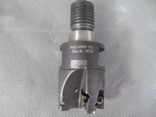 Walter indexable milling cutter screw fit head t-4042-40060 30mm dia. 1305789 for sale