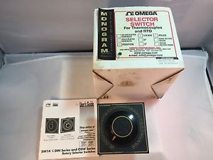 Omega thermocouple and rtd selector switch 2 pole 30 position new (a1) for sale