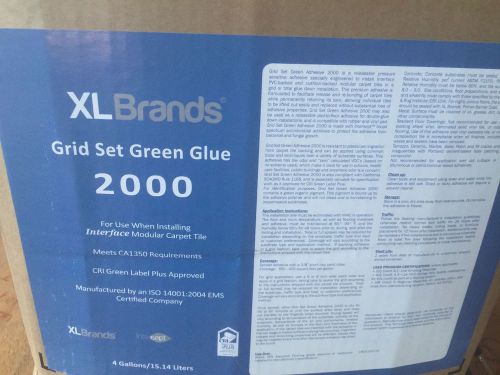 XL Brands Grid Set GREEN Glue 2000 4 Gallons New