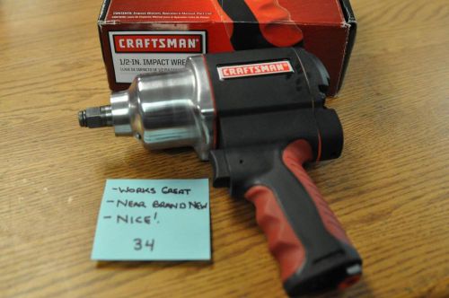 CRAFTSMAN 1/2&#034; IMPACT WRENCH 16882 400ft-lbs Max Torque NOB FAST SHIP! 34