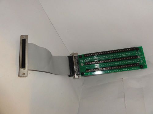 NEW for National Instruments 68 Pin DAQ CARD  CB-68LP with 6 inch cable