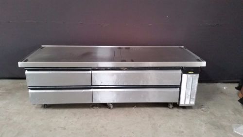 Used silver king skrcb84h 4 drawer chef base, great for meats for sale