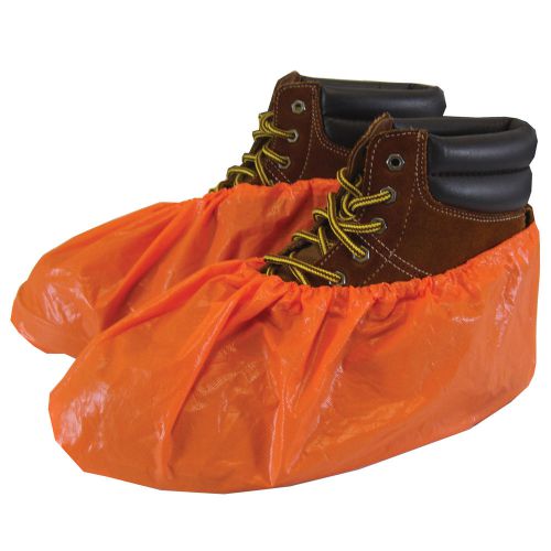 Shubee® waterproof shoe covers - orange (120 pair) for sale