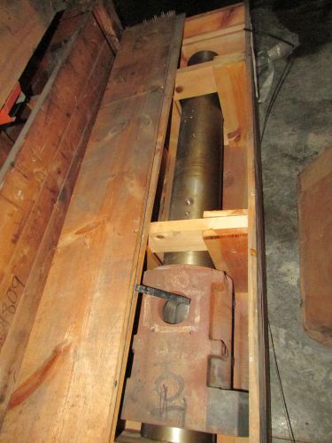 INJECTION MOLDING SCREW 385 Ton JSW B Barrel Screw Rebuilt, 63&#034;
