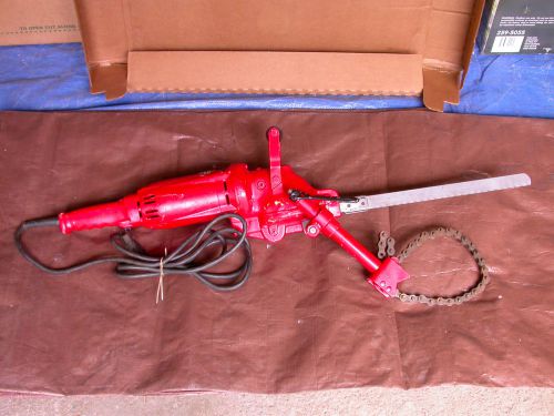 Fein power hacksaw ast 663 with pipe vise attachment reciprocating hack saw for sale