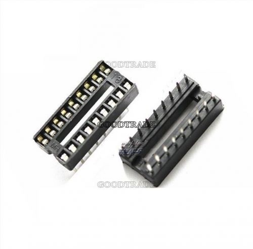 10pcs socket pcb mount connector dip 18-pin dil new ic diy develope r6