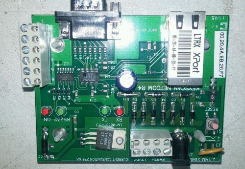 KEYSCAN NETCOM R4 &#034;Board Only&#034; Ethernet Port Used May Require Software Operate