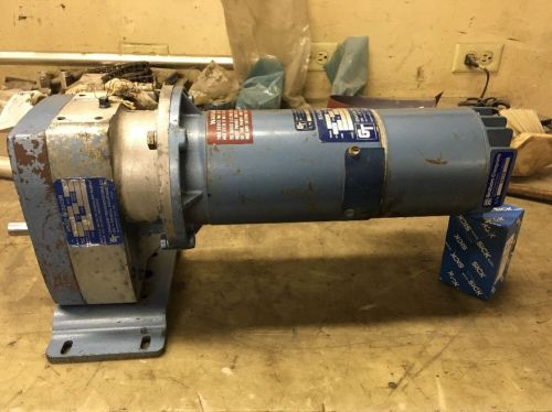 Graham magnapak dc controll motor 301cmo 1/4 hp 115v 90vdc 1725 rpm w/ 5 to 1 for sale