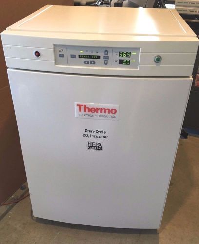 Thermo scientific co2 incubator model 370 w/ stericycle and hepa filter for sale
