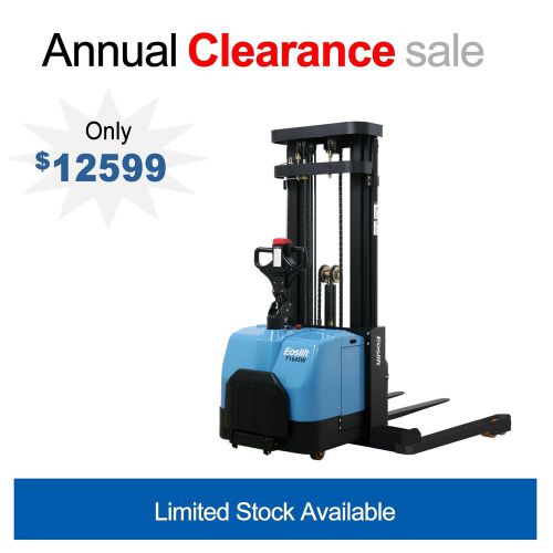 Eoslift electric stacker 3520lb. capacity for sale