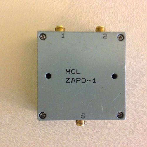 Mini-Circuits ZAPD-1 Power Splitter / Combiner 0.5 - 1.0 GHz 2 Way-0 deg 50 Ohm