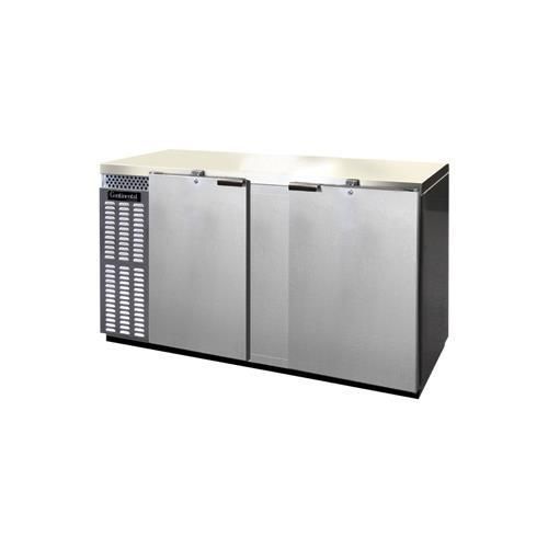 Continental Refrigerator BBUC69S-SS Back Bar Cabinet, Refrigerated