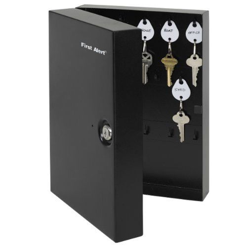 Safe Key Cabinet Steel Home Security Indoor Keys FREE SHIPPING First Alert NEW