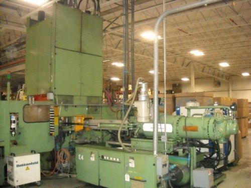 Engel 450 ton vertical injection molding machine es2000/450vhsh used #75288 for sale