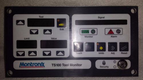 MONTRONIX TS100 TOOL MONITOR CONTROL PANELS