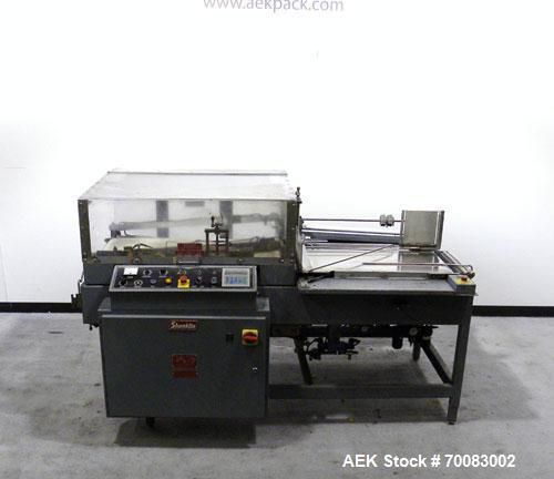 Used- Shanklin Automatic L Bar Sealer, Model A27A. Capable of speeds up to 35 pa