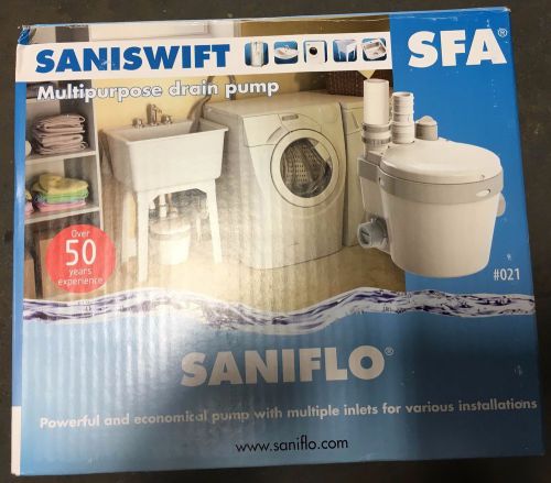 New Saniflo SANISWIFT Grey Water Pump Kitchen Bar