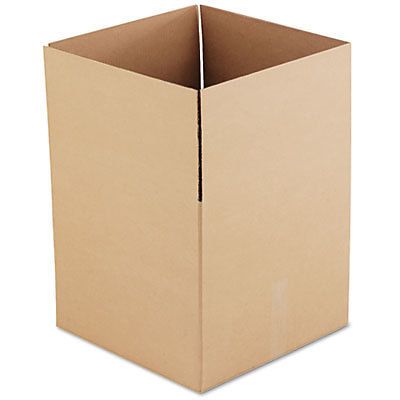 Brown corrugated - fixed-depth shipping boxes, 18l x 18w x 16h, 15/bundle for sale