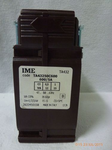 Ime ta43250c600 current transformer 600/5a 47..50..63hz ta432 2633450158 new for sale