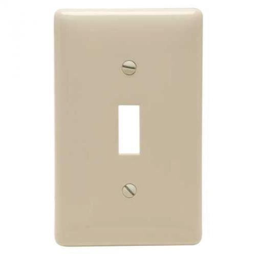 Wallplate Toggle 1-Gang Almond HUBBELL ELECTRICAL PRODUCTS NP1LA