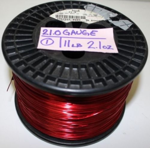 21.0 Gauge Rea Magnet Wire 11 lbs 2.1 oz / Fast Shipping / Trusted Seller !