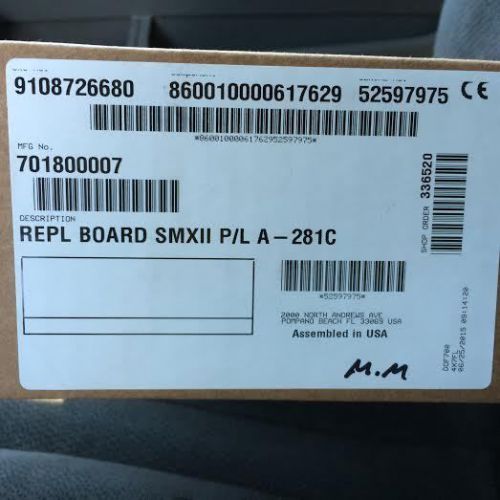 C/A Board Replacement P/L SMXII 115/230  #701800007