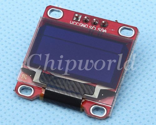 0.96&#034; oled display screen module iic i2c for arduino stm32 avr 27 * 26mm 0.96in for sale