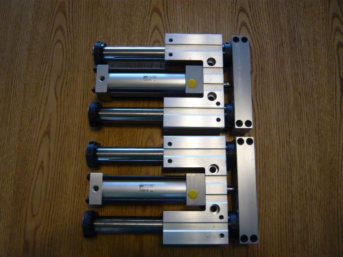 Lot of 2 phd pneumatic cylinder linear slides sdd26x5-1/2-e-gi-h4 for sale