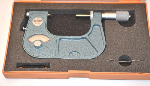 New mitutoyo japan indicating micrometer 510-103 50-75mm .001mm grad wl6.1.2 for sale