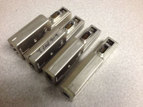 Allen bradley 2090-k6ck-d15m motor feedback connector, 15 pin, lot of 4 for sale