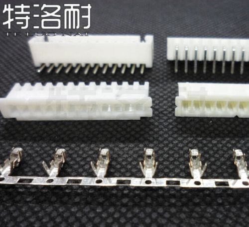 100 x 2.54mm 12 pin 12p bent pin wire plug connector header + terminal + housing for sale