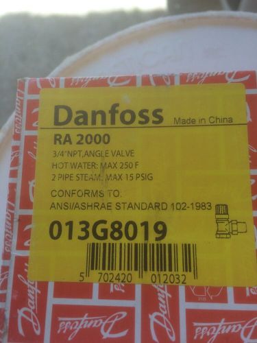 Danfoss 013G8019 Angle Valve 3/4