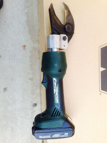 Greenlee Gator ES32L In-Line Cordless Hydraulic Cable Cutter 18V Battery