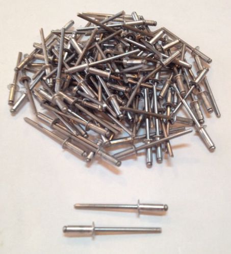 (qty 100) - arrow, rma5/32&#034; medium aluminum rivets, 1/4&#034; grip - new for sale