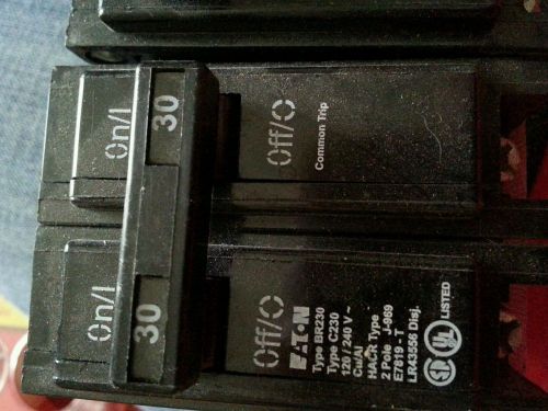 30a circuit breaker br230 pole