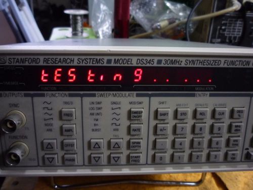Stanford Research Systems SRS DS345 30MHz Function Generator