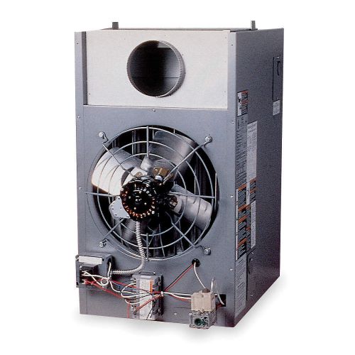 Dayton unit heater, lp, 160,000 btuh, 26-1/8wx36d, model 3e385 for sale