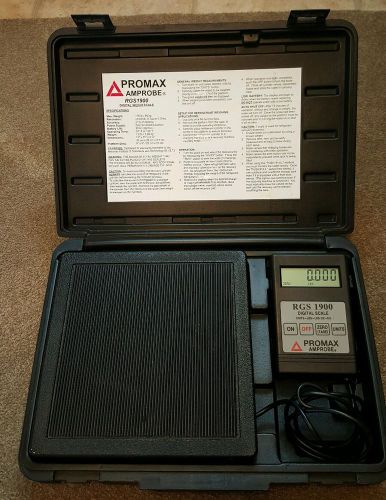Promax Amprobe Charging And Recovery Scale - RGS1900