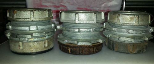 3 - 2 inch galvanized steel imc rigid compression conduit coupling for sale