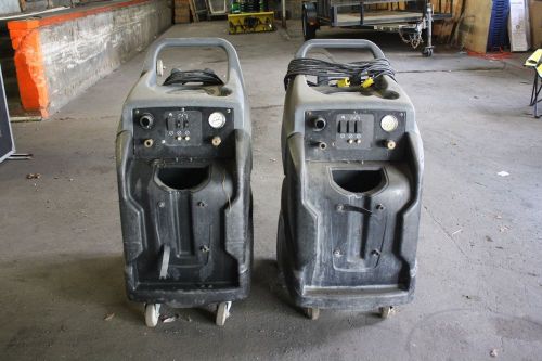 Century 400 ninja portable carpet extractor cleaner lot of 2 for parts as-is for sale