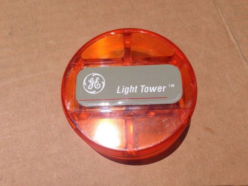 GE SLCA Light Tower Modular Component Amber Retaining Cap Replacement NOS
