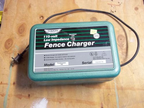 Parmak 110-volt 15 mile low impedance Model Fieldmaster FM fence charger