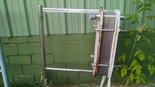 Heat exchanger APV plate frame used