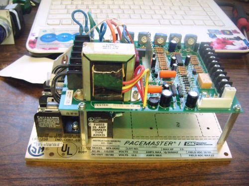 CMC PACEMASTER-1 SINGLE PHASE DC ADJUSTABLE SPEED DRIVE 2 HP MPA-04342