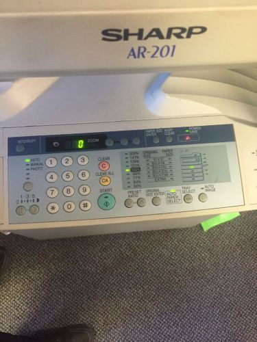 Sharp AR-201 Digital Imager Multifunctional Copier Printer Scanner (PICKUP ONLY)