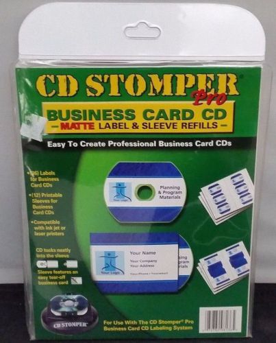 Avery 98136 CD Stomper Pro CD Business Card Matte Label