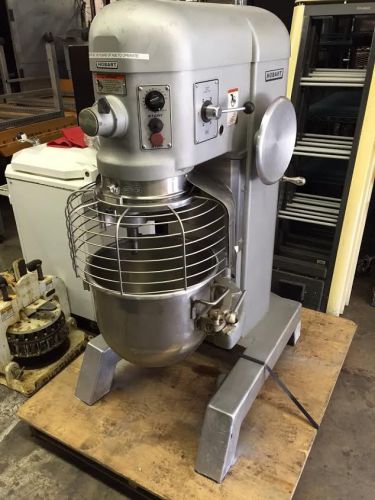 Hobart H600T 60 Qt 2 HP 3 Phase Commercial Bakery Pizza Dough Mixer w/Bowl Guard
