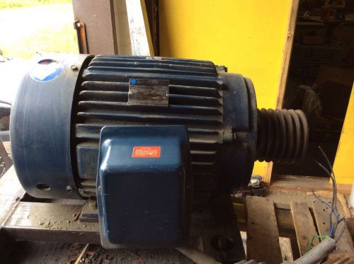 Ab 15hp motor, #1f 284ttfn6076ad-r141, 230/460v, tefc, fr-284t, 1178rpm for sale